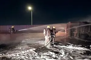 
آتش‌سوزی در برج طالقانی کرج+ فیلم
