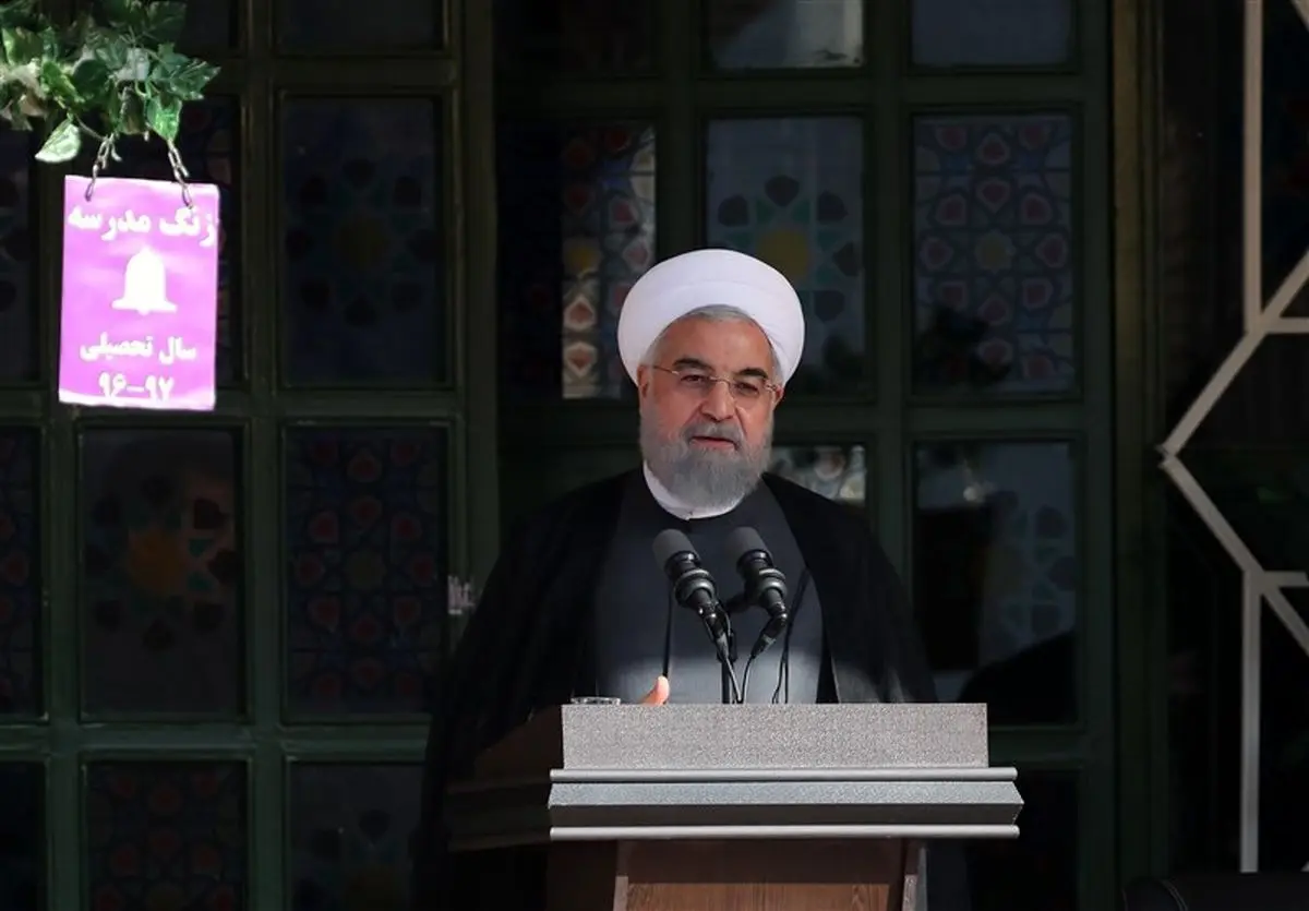 روحانی در پرسش مهر سال ۹۸-۹۷ از دانش آموزان چه خواست؟