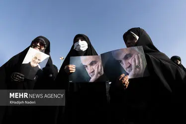 تشییع پیکر ۳ شهید مدافع امنیت در اصفهان/گزارش تصویری