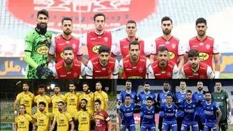 جهش پرسپولیس، استقلال و سپاهان در فوتبال آسیا+ عکس
