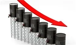 کاهش قیمت نفت در بازار جهانی 