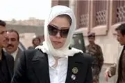 دفاع تمام قد دختر صدام از ایران در برابر مجری عرب