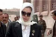 دفاع تمام قد دختر صدام از ایران در برابر مجری عرب