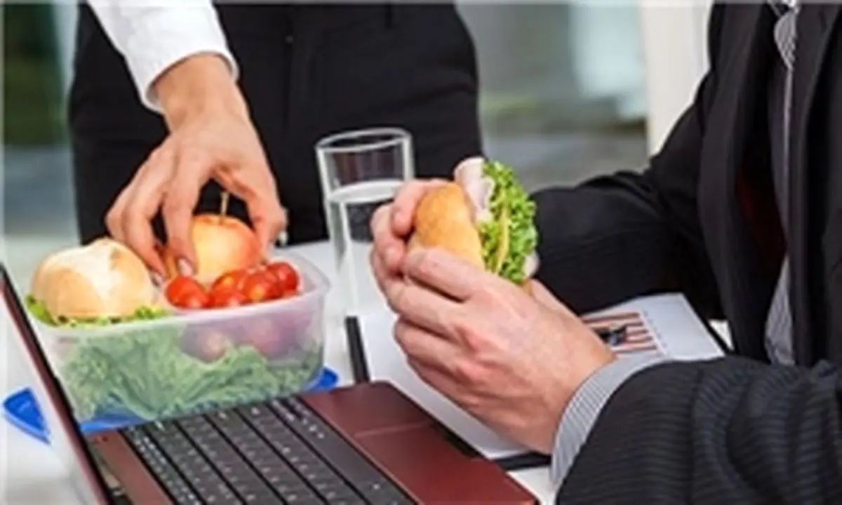 یک رژیم غذایی متعادل برای افراد شاغل