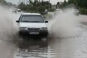 بارش باران و آب گرفتکی معابر بندرعباس