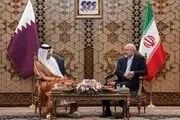 دیدار وزیر خارجه قطر با قالیباف