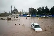 سیلاب و آبگرفتگی در ساری/ عکس