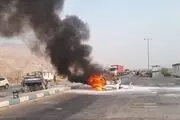 تصادف مرگبار در عسلویه/ 6 نفر زنده زنده در آتش سوختند