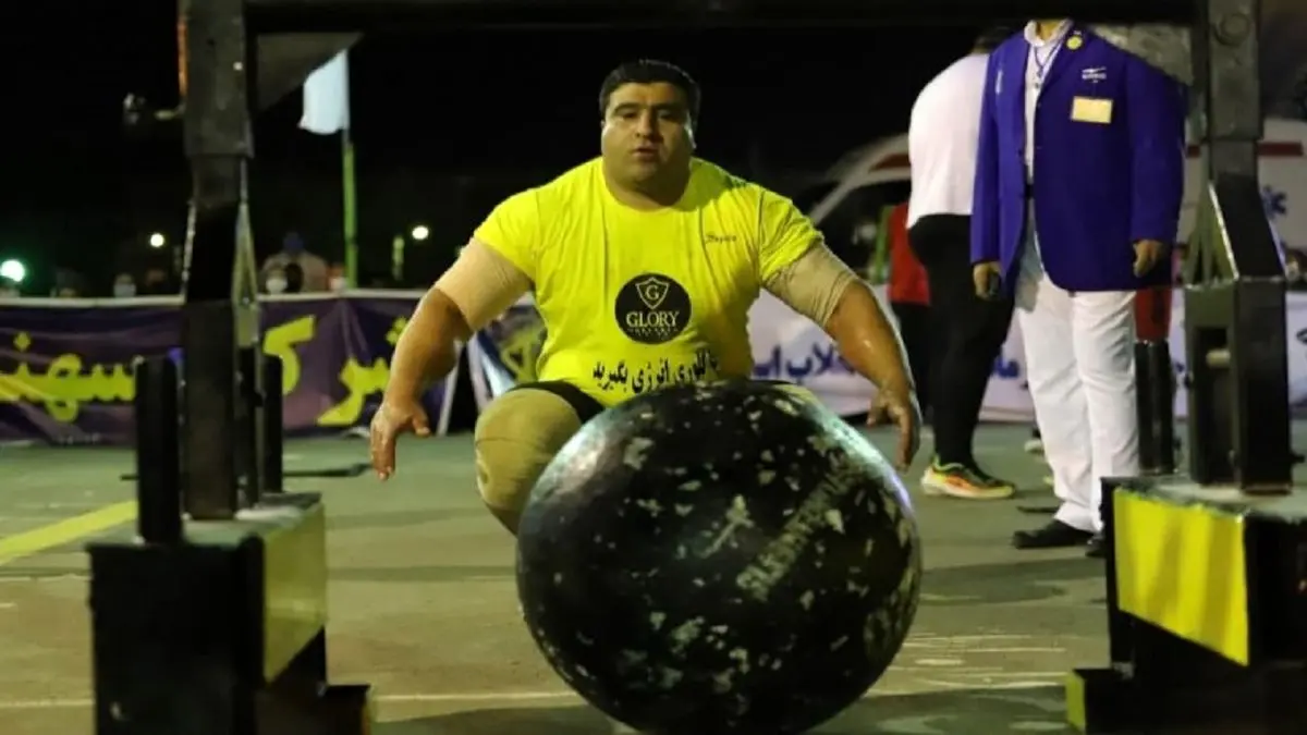 درگیری و چاقوکشی در مسابقات قویترین مردان ایران!