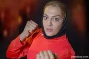 هدیه خاص زن آبادانی به شهربانو منصوریان+فیلم
