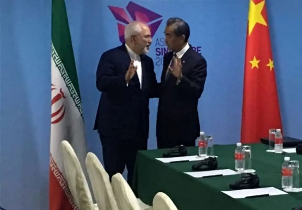 تاکید وزیران امورخارجه ایران و چین بر حفظ برجام
