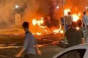 تصاویر جدید از جنگ شهری آشوبگران در شوشتر
