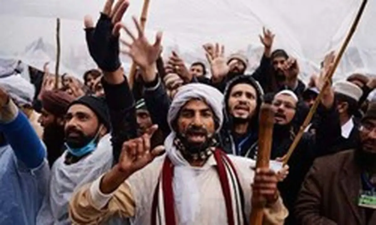 برگزاری تجمعات ضد دولتی در لاهور