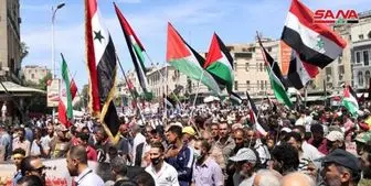  راهپیمایی روز قدس در دمشق