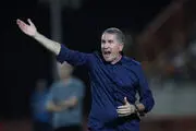 سردرگمی مرد اسپانیایی روی نیمکت پرسپولیس