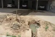 مسکن مهر قاین در محاصره پساب فاضلاب