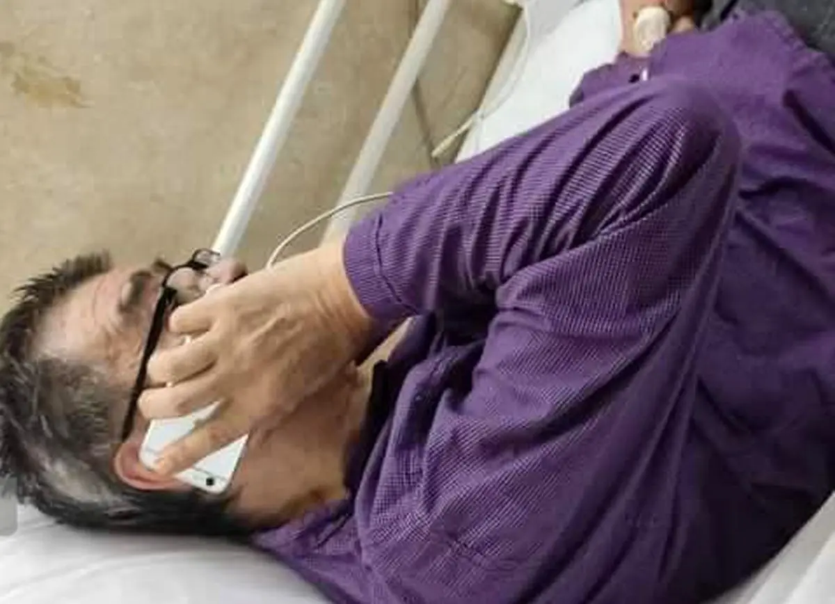 بستری شدن رضا رویگری در آسایشگاه سالمندان کهریزک!+ فیلم