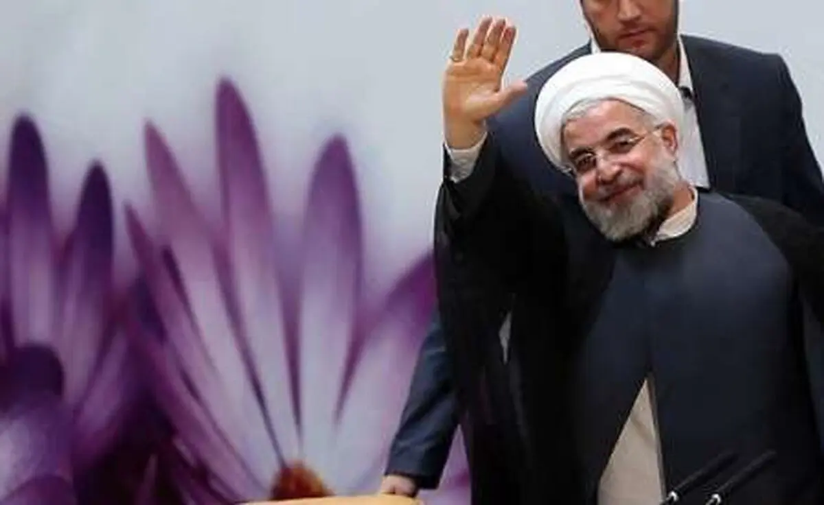 حاشیه جالب حضور روحانی در جمع کارگران