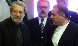دیدار لاریجانی با خبرنگاران پارلمانی