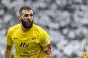 کریم بنزما فرمانده خط شکن الاتحاد شد