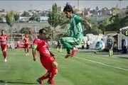 تساوی نیمه اول دربی تبریز