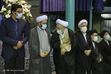 مراسم تشییع حجت الاسلام محتشمی پور
