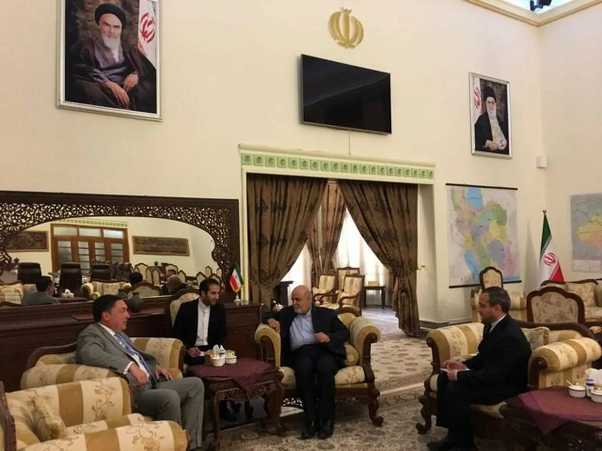دیدار سفیر انگلیس با همتای ایرانی در عراق
