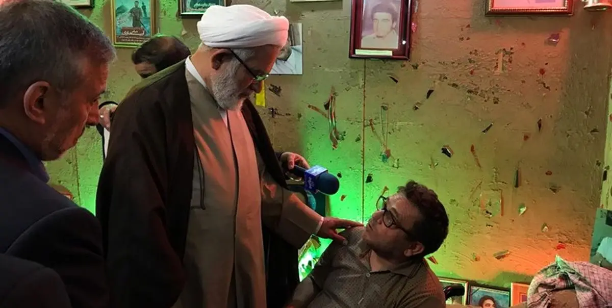 بازدید دادستان کل کشور از آسایشگاه جانبازان دفاع مقدس
