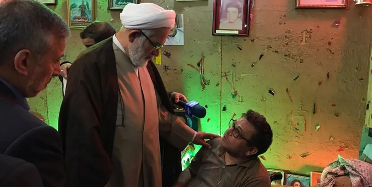 بازدید دادستان کل کشور از آسایشگاه جانبازان دفاع مقدس