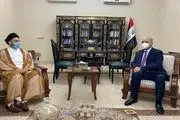 تاکید صالح و سید عمار الحکیم بر ضرورت اتحاد در دفاع از حاکمیت عراق