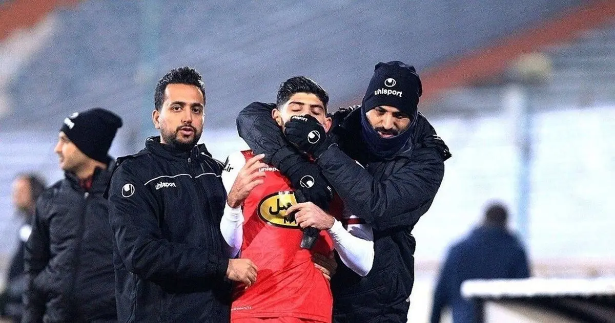 گزارش داور بازی پرسپولیس علیه مهدی ترابی