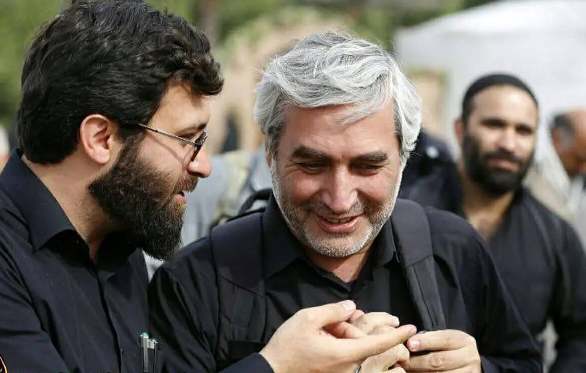 ابراهیم حاتمیکیا در راه پیمایی اربعین حسینی/ عکس