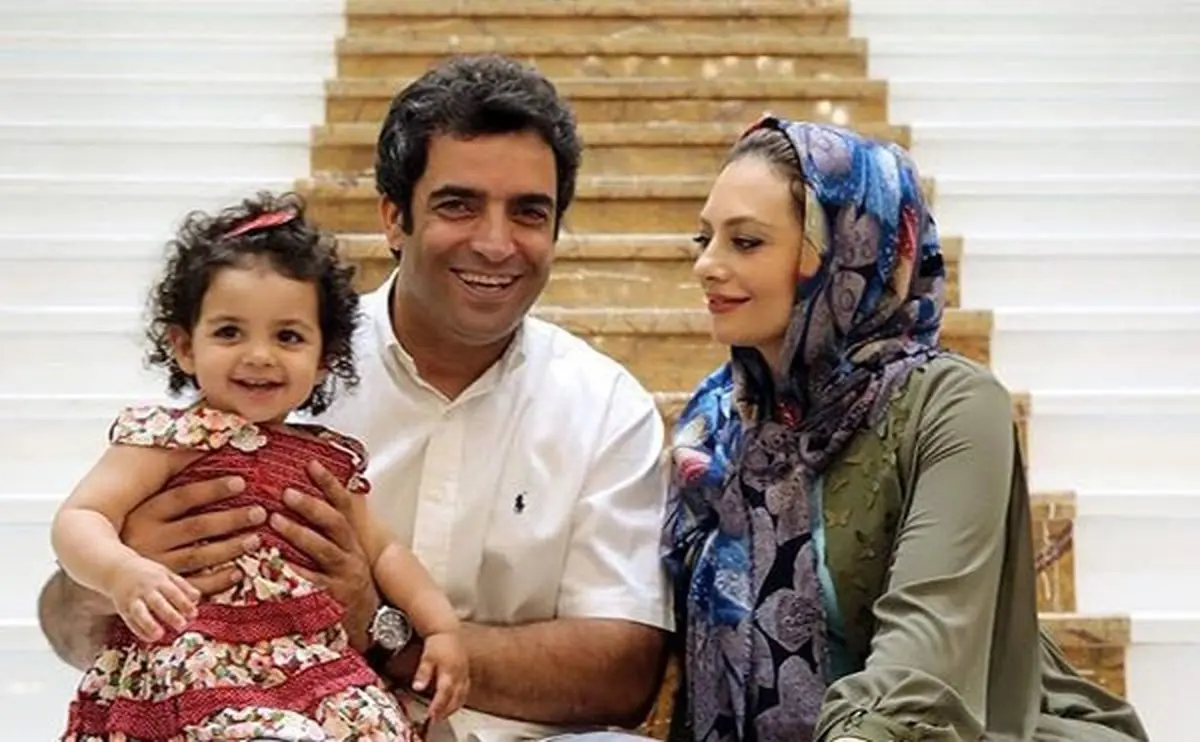 منوچهر هادی و سوفیا در روز جهانی دختر /عکس
