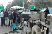 
14 زخمی در تصادف جاده گهرباران 
