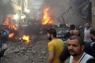 وقوع چند انفجار در «حمص» سوریه