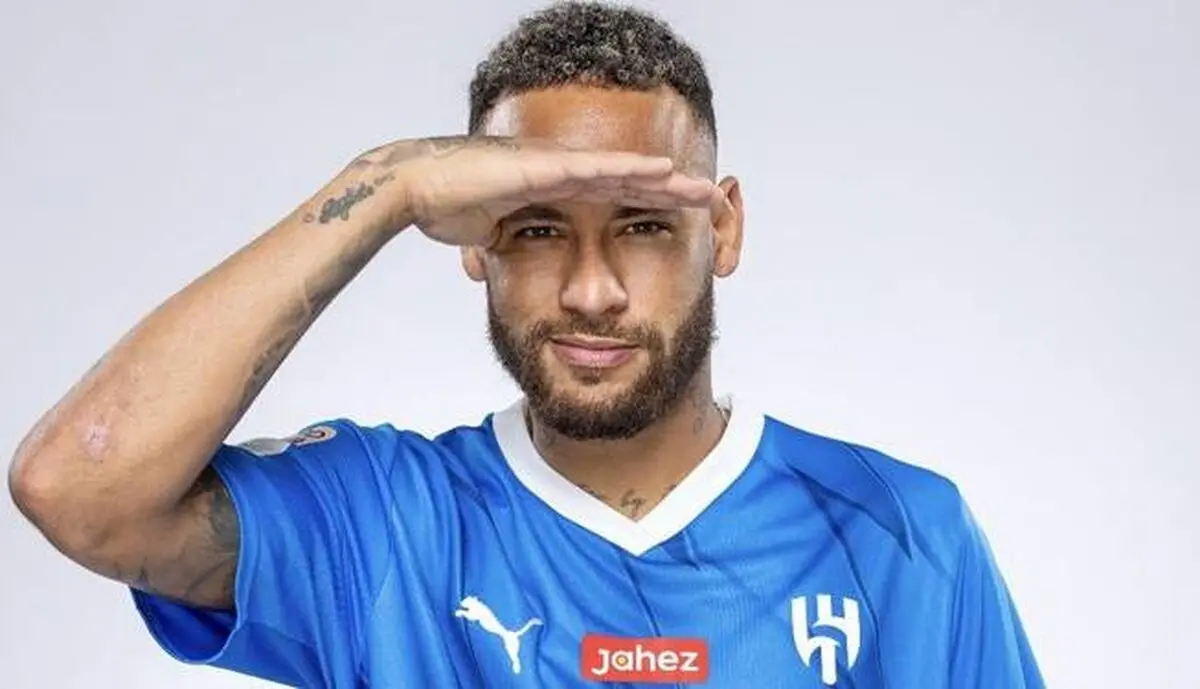 واکنش نیمار به وضعیت چمن استادیوم آزادی+عکس