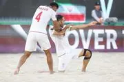 پیروزی پرگل تیم ملی فوتبال ساحلی و صعود به مرحله حذفی