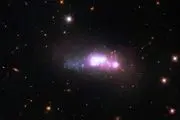 تصویر هابل از یک کهکشان کوتوله