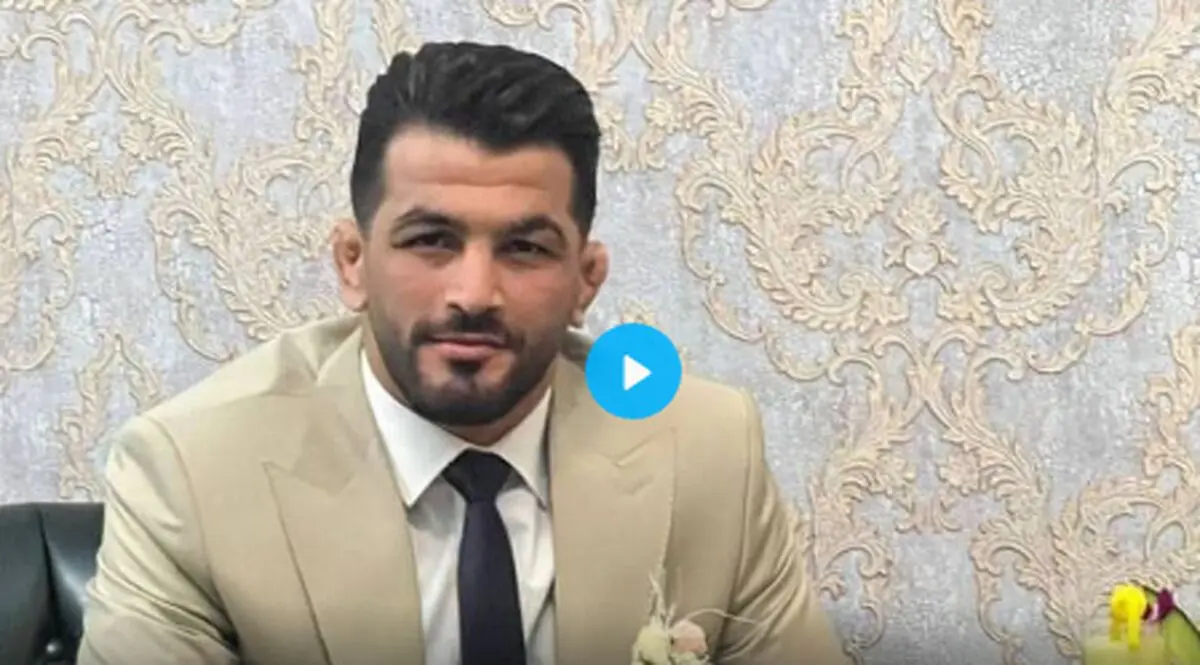 اولین ویدیو از حسن یزدانی پس از مراسم عروسی