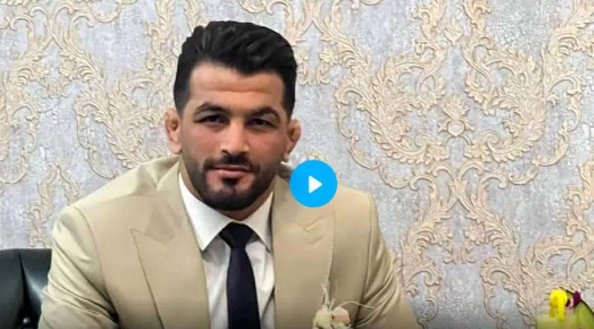 اولین ویدیو از حسن یزدانی پس از مراسم عروسی