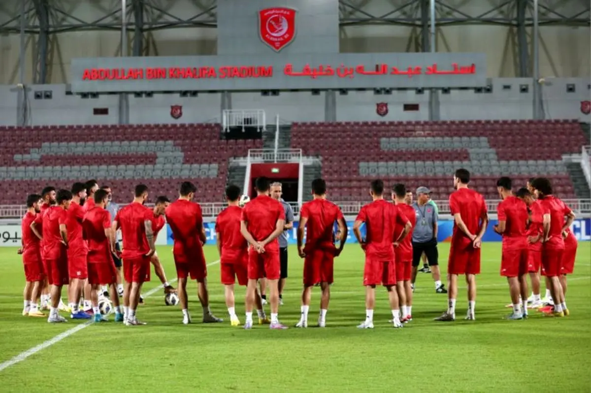 پوستر ویژه پرسپولیس برای بازی امروز با الدحیل