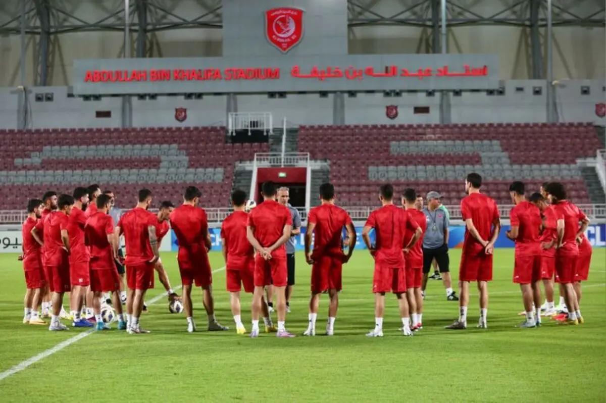 پوستر ویژه پرسپولیس برای بازی امروز با الدحیل