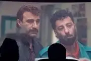 گریم نوید محمدزاده و محسن تنابنده در فیلم رامبد جوان
