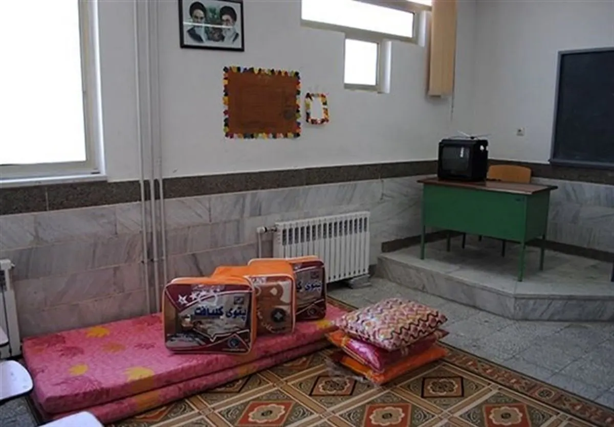 آخرین آمار اسکان موقت فرهنگیان در تعطیلات سال نو