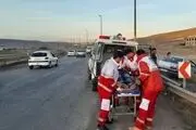 واژگونی خودرو آفرود در کرج 