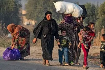 آوارگی ۶۰ هزار نفر در پی عملیات نظامی ترکیه در شمال شرق سوریه
