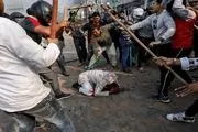 تجمع دانشجویان و طلاب در اعتراض به کشتار بی‌رحمانه مسلمانان در هند 