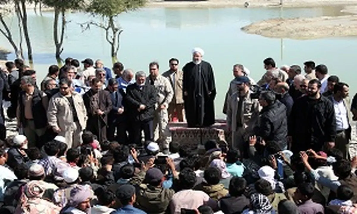روحانی: مشکلات مردم مناطق سیلزده استان سیستان و بلوچستان را حل خواهیم کرد