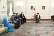 دیدار دبیرکل سازمان سیکا با رئیس جمهور