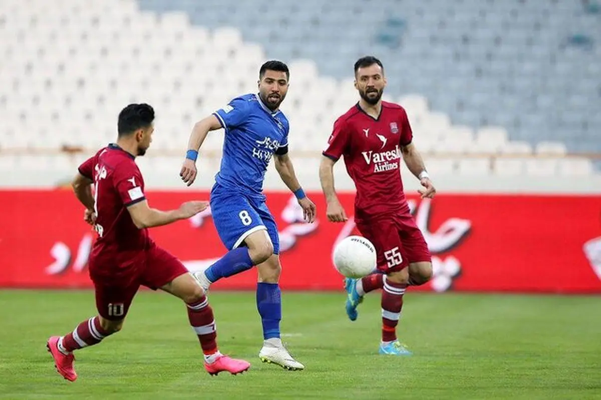 استقلال 3 - نساجی 1 / استقلالنساجی گل باران کرد